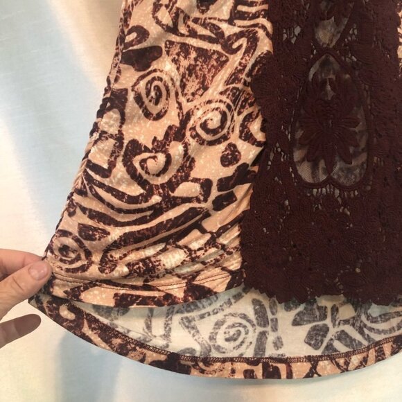 NWT DEX Women's Tank  Top Aztec Wine/Salmon Ladies Lg - Picture 11 of 16